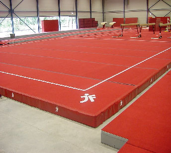 Floor on The New Jf Competition Free Exercise Floor   Apollo Diagonal      Is A