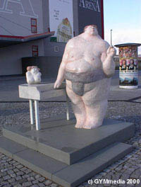 Skulptur SachsenArena