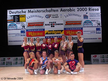 Nationalmannschaft Aerobic 2000