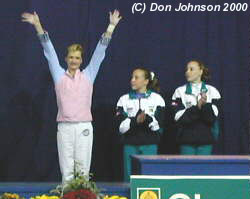 Khorkina - Queen also on beam in Glasgow