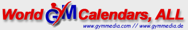 Topical GYM WORLD CALENDAR 2005 - A Service of GYMmedia